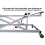 Cama hospitalaria y grúa Vulcan150 kg,