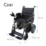 Silla de ruedas eléctrica plegable CENIT