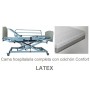 Cama articulada eléctrica completa