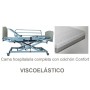 Cama articulada eléctrica completa