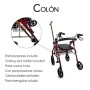 Rollator Y silla de ruedas COLON