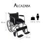 Silla de ruedas Alcazaba con envío gratis Talla 44