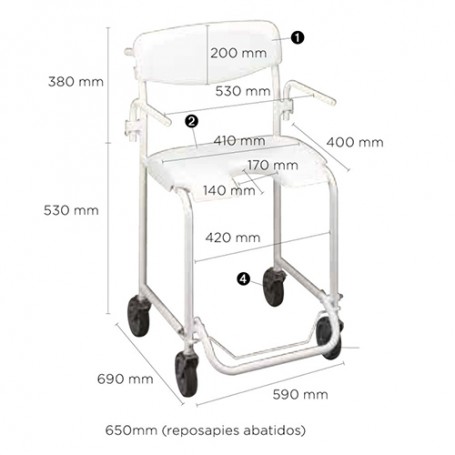 Comprar Silla Ducha Invacare Online