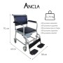 Silla geriatrica WC