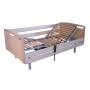 Cama articulada con patas conjunto madera