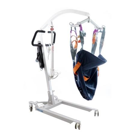 Grúa150 kg VULCAN con arnés reposacabezas